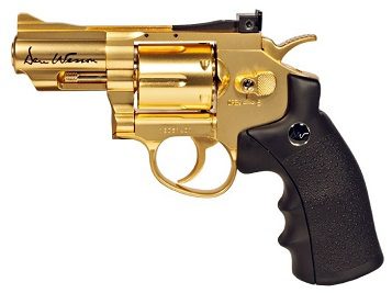 ASG Dan Wesson Gold, 2.5'' .177 Cal Revolver (BBs)