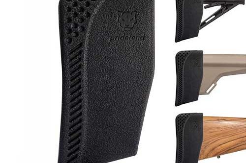 Recoil Reducing Pad for Rifle and Shotgun Slip-On Recoil Butt Pad