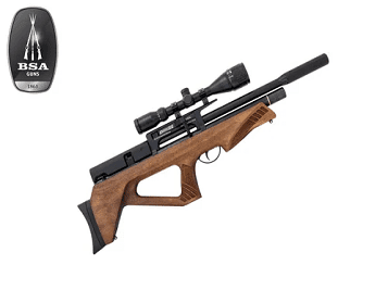 BSA Defiant Wallnut Stock .177 Cal PCP Air Rifle