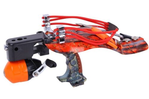 Fishing Slingshot with Infrared Laser