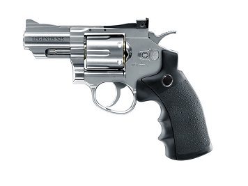 Legends S25, 2.5" .177 Cal Pellet Revolver (Silver)