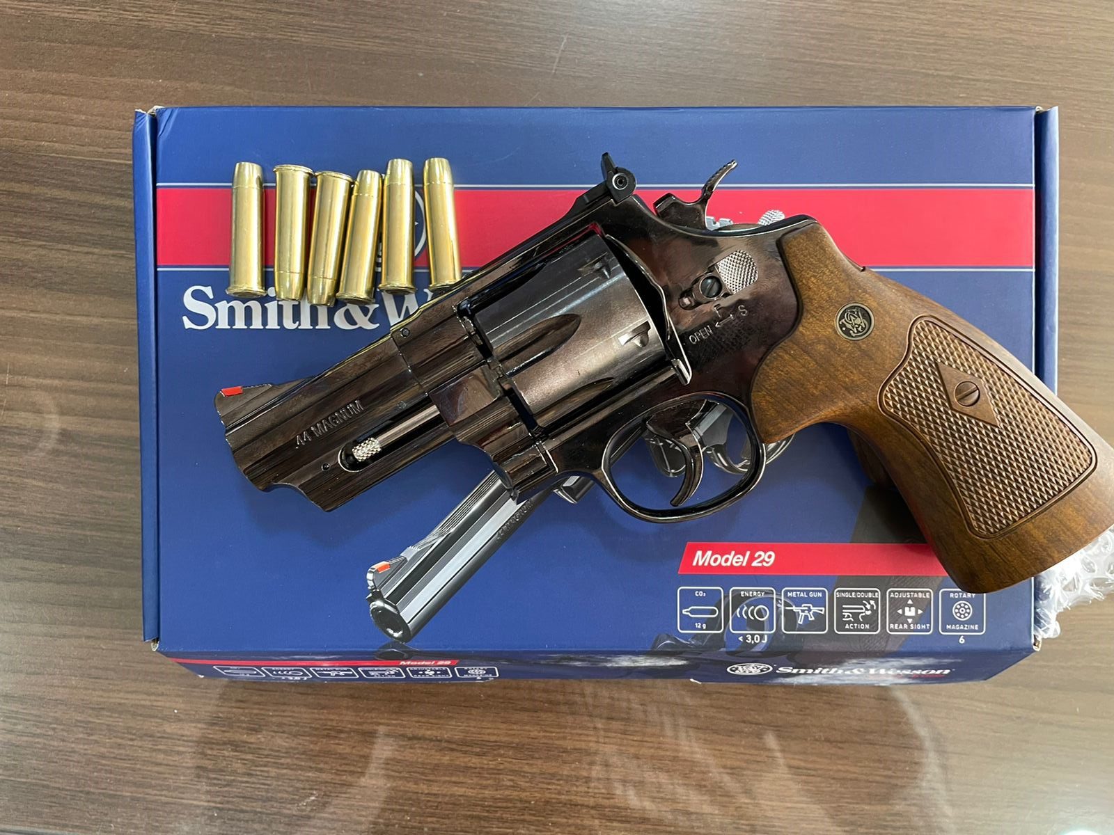Smith & Wesson M29 .177 Cal Air Revolver - Image 2