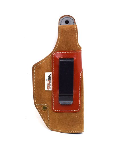 GunAlly Suede Leather IWB Holster For 1911, TT-30, Colt, Ithaca - Image 6