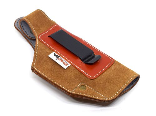 GunAlly Suede Leather IWB Holster For 1911, TT-30, Colt, Ithaca - Image 7