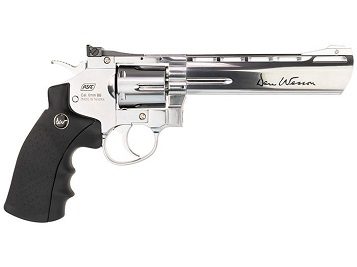 ASG Dan Wesson 715 Silver, 6'' BB Revolver