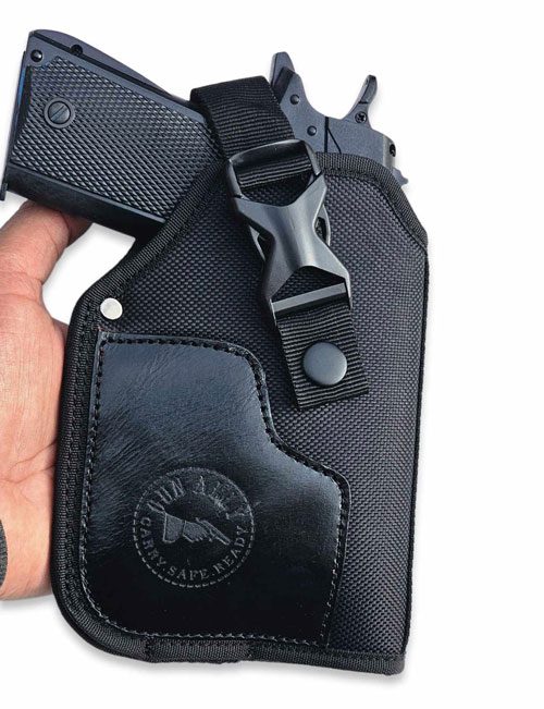 GunAlly Tactical OWB Holster Handgun Belt Holster for Gun with Laser or Light Attachment Fit - Image 2