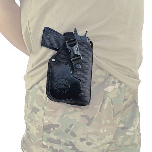 GunAlly Tactical OWB Holster Handgun Belt Holster for Gun with Laser or Light Attachment Fit - Image 3