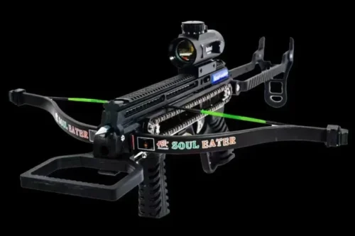 SOUL-EATER - Chain Driven Slingshot Mini Crossbow (350 FPS)