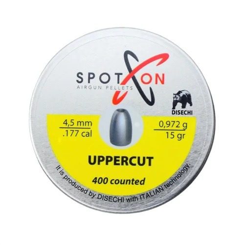 SPOT ON .177CAL UPPERCUT SLUG 15 GRAIN 400/TIN